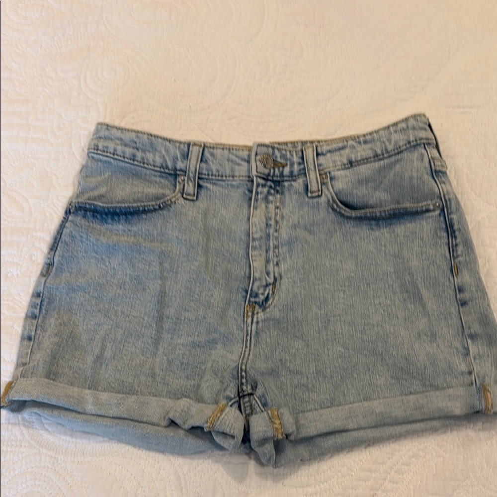 Wild Fable Blue Jean Shorts Distressed Jean Shorts